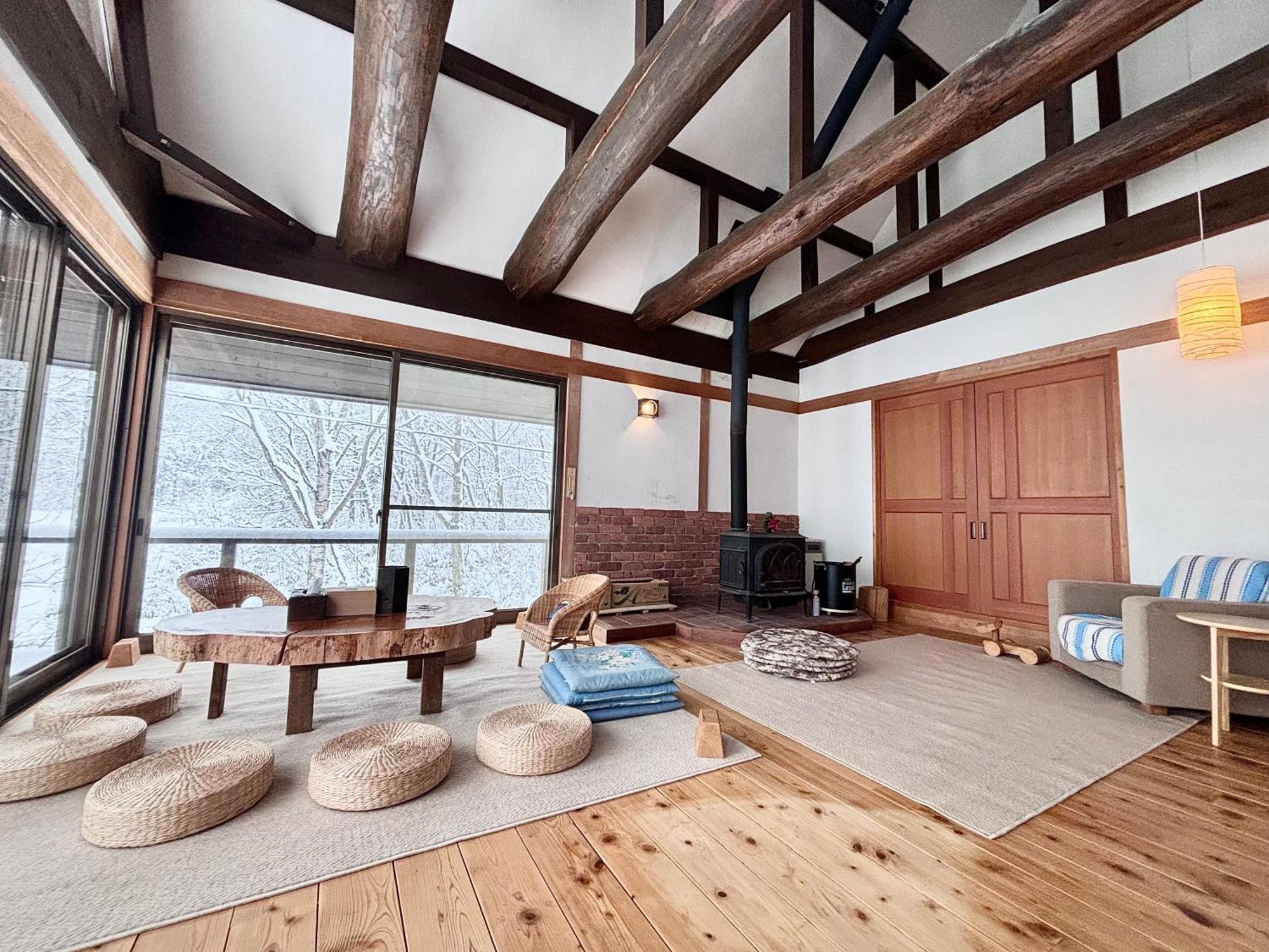 Villa Woody Island à Hakuba Extérieur photo